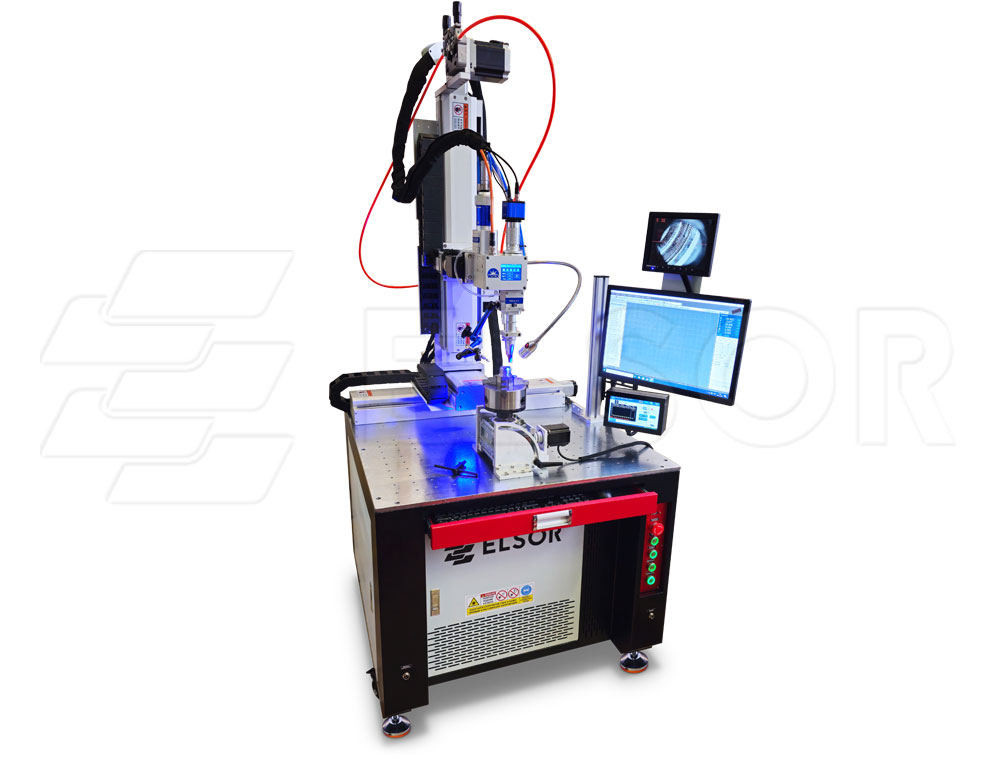 Станок лазерной сварки Weld-QCW300-CNC с квазинепрерывным лазером