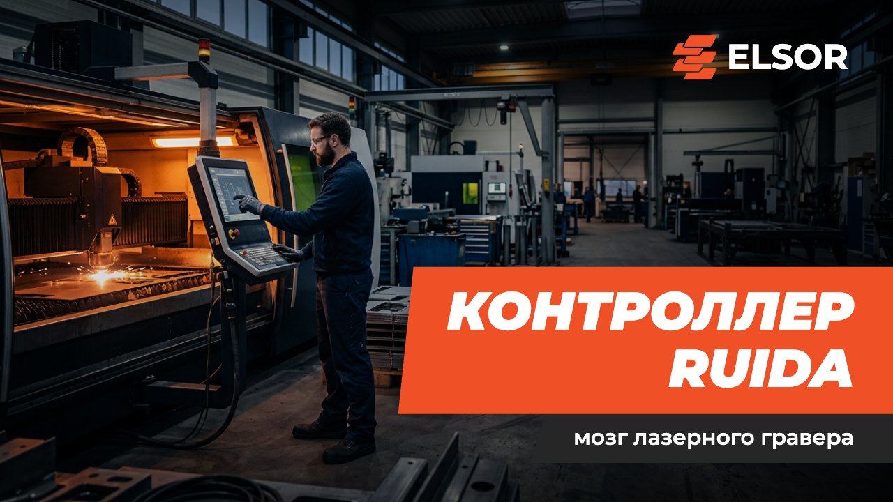 Контроллер RuiDa – мозг лазерного гравера